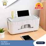 WIRE CABLE ORGANIZER BOX, CABLE MANAGEMENT BOX FOR HOME AND OFFICE USE