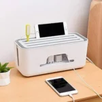 WIRE CABLE ORGANIZER BOX, CABLE MANAGEMENT BOX FOR HOME AND OFFICE USE