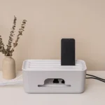 WIRE CABLE ORGANIZER BOX, CABLE MANAGEMENT BOX FOR HOME AND OFFICE USE