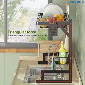kitchen sink top dish rack 65 cm