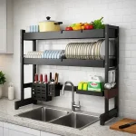 DOUBLE LAYER RETRACTABLE OVER SINK DISH DRYING RACK - Image 3