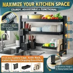 DOUBLE LAYER RETRACTABLE OVER SINK DISH DRYING RACK - Image 4