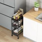 3 Layer Rotatable trolley