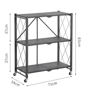 3 Layer Foldable Shelf