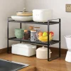 2 layer kitchen counter rack, kitchen organizer rack Sri Lanka, countertop spice rack Sri Lanka, metal kitchen shelf Sri Lanka, pantry organizer rack Sri Lanka