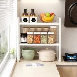 2 TIER DRAWER KITCHEN COUNTER RACK – UNDER CABINET RACK, SPICE STORAGE SHELF, CABINET DIVIDER, MULTIPURPOSE KITCHEN ORGANIZER - Image 2