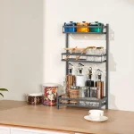 3 LAYER COUNTERTOP SPICE RACK, KITCHEN SPICE RACK, KITCHEN STORAGE ORGANIZER - Image 3