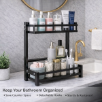 COUNTERTOP SPICE RACK, 2 LAYER SPICE RACK, KITCHEN SPICE RACK,  KITCHEN STORAGE RACK - Image 6