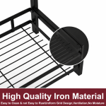 COUNTERTOP SPICE RACK, 2 LAYER SPICE RACK, KITCHEN SPICE RACK,  KITCHEN STORAGE RACK - Image 5