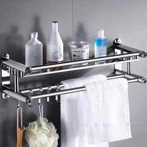 2 Layer Bathroom Rack