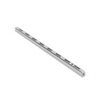 DISPLAY SHELF HOLDER, RACK BAR, WALL MOUNT 6-1/2 FEET SHELF HOLDER, SLOTTED C CHANNL HOLDER