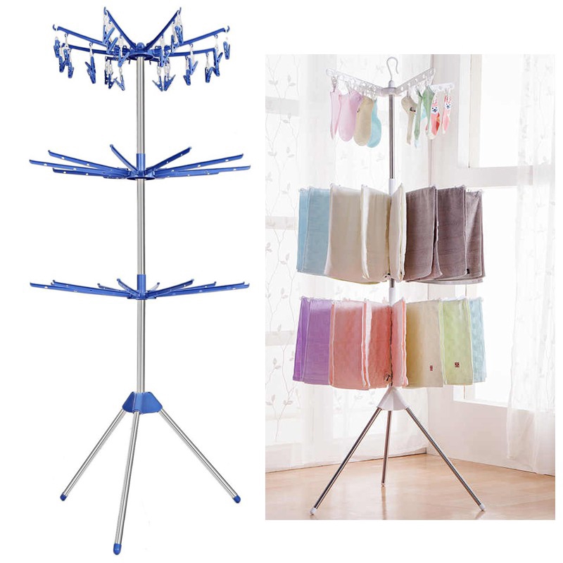 SUPER HEAVY KIDS CLOTH DRYING RACK, 3 LAYER CLOTH DRYING RACK, MULTI ...