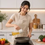 Premium Glass Oil Dispenser Bottle | Leak-Proof Oil Pour Bottle for Kitchen (350ml / 580ml) - Image 5