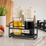 Premium 600ml 2-in-1 Glass Oil Dispenser & Sprayer – Pour and Spray Oil Bottle - Image 3