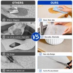 NON ADHESIVE WATERPROOF KITCHEN DRAWER MAT, NON SLIP WATERPROOF TRANSPARENT REUSEABLE MAT, 1 ROLL - Image 5