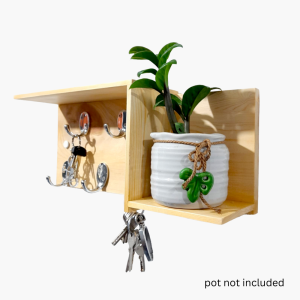 Home decor wooden products vase holder and key holder
