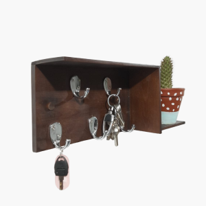Home decor wooden products vase holder and key holder