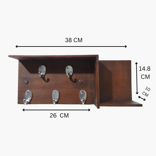 Home decor wooden products vase holder and key holder