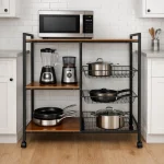 4 LAYER KITCHEN MULTIFUNCTION STORAGE RACK, MULTIFUNCTION ORGANIZER WITH DRAWERS FOR KITCHEN - Image 7