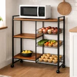 4 LAYER KITCHEN MULTIFUNCTION STORAGE RACK, MULTIFUNCTION ORGANIZER WITH DRAWERS FOR KITCHEN - Image 3