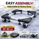 FURNITURE LIFT KIT WITH WHEELS, HIGLY DURABLE STEEL LIFT WITH 4 ROTATABLE WHEELS