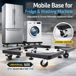 FURNITURE LIFT KIT WITH WHEELS, HIGLY DURABLE STEEL LIFT WITH 4 ROTATABLE WHEELS - Image 6