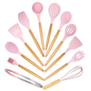 SPATULA SPOON SET, KITCHEN UTENSIL NON STICK SET, SLICONE UTENSIL SET