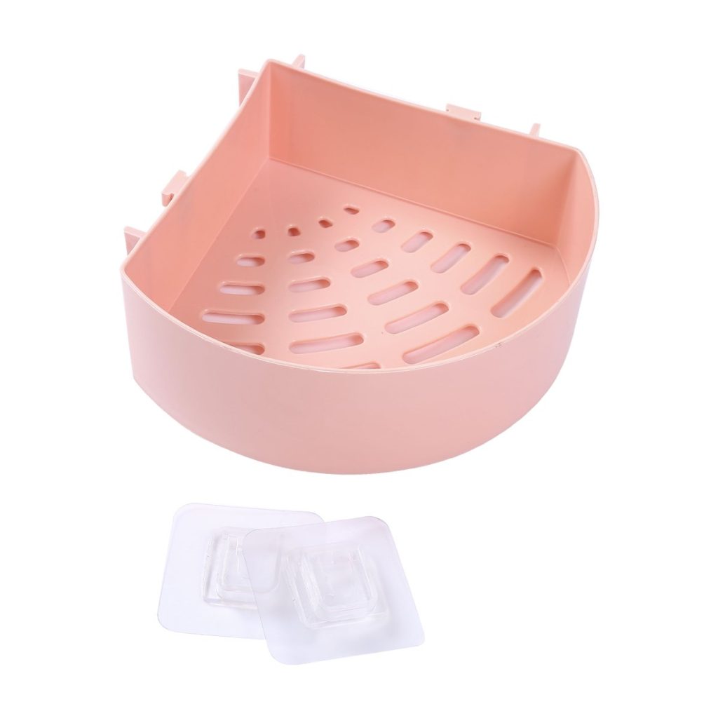 BATHROOM CORNER RACK, PLASTIC CORNER RACK WALL ADHESIVE CORNER RACK