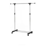 CLOTH HANGING RACK, SINGLE IRON STEEL RETRACTABLE CLOTH RACK, STAINLESS STEEL RACK