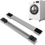 2 SETS RETRACTABLE MOVABLE BASE, HEAVY DUTY MOVER FOR APPLIANCES, FOR WASHING MACHINE, REFRIDEGERATOR, OTHER FURNITURES