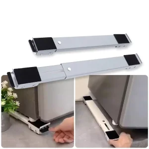 2 SETS RETRACTABLE MOVABLE BASE, HEAVY DUTY MOVER FOR APPLIANCES, FOR WASHING MACHINE, REFRIDEGERATOR, OTHER FURNITURES