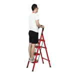 4 LAYER MULTIFUNCTIONAL LADDER, WITH SAFETY GUARD HANDLE, NON SLIP FOOT PAD STEP LADDER (Copy)