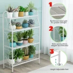 Plant Stand in Sri Lanka, Indoor Plant Rack Sri Lanka, Metal Plant Shelf Colombo, 4 Tier Flower Shelf Sri Lanka, Shoe Rack in Sri Lanka