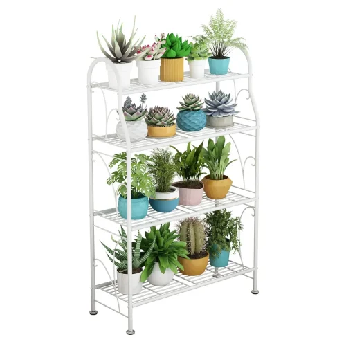 Plant Stand in Sri Lanka, Indoor Plant Rack Sri Lanka, Metal Plant Shelf Colombo, 4 Tier Flower Shelf Sri Lanka, Shoe Rack in Sri Lanka