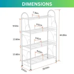 Plant Stand in Sri Lanka, Indoor Plant Rack Sri Lanka, Metal Plant Shelf Colombo, 4 Tier Flower Shelf Sri Lanka, Shoe Rack in Sri Lanka