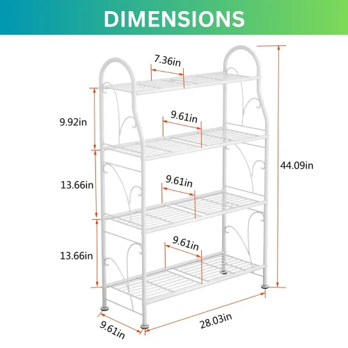 Plant Stand in Sri Lanka, Indoor Plant Rack Sri Lanka, Metal Plant Shelf Colombo, 4 Tier Flower Shelf Sri Lanka, Shoe Rack in Sri Lanka