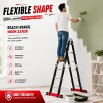 MULTIPURPOSE LADDER, CONSTRUCTION OR HOME USE LADDER, 12FT TALL LADDER - Image 5
