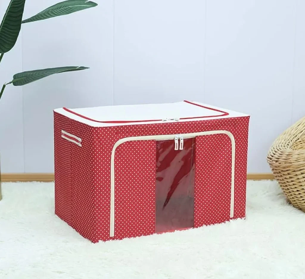 FOLDABLE CLOTH STORAGE BOX, WARDROBE STOARAGE, LIGHT WEIGHT STORAGE BOX FOR CLOTHES
