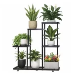 FLOWER POT STAND, INDOOR FLOWER POT HOLDER, 7 LAYER PLANT STAND, GARDEN DISPLAY RACK, WHITE COLOUR