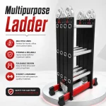 MULTIPURPOSE LADDER, CONSTRUCTION OR HOME USE LADDER, 12FT TALL LADDER