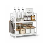 TWO LAYER KITCHEN SPICE RACK, COUNTERTOP SPICE RACK, KITCHEN STORAGE RACK - Image 2