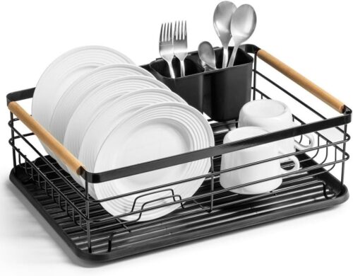 Heavy duty dish rack for kitchen