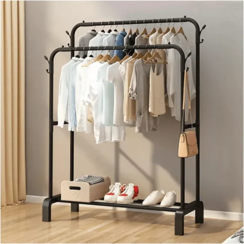 double curved shape cloth rack Sri Lanka, premium quality steel pipe clothes rack, durable curved clothes rack, steel pipe shape rack Sri Lanka, space-saving clothes rack, double curved steel clothes hanger, best clothes rack in Sri Lanka, versatile clothes rack for home, steel pipe clothing organizer Sri Lanka, curved shape clothing rack for home, high-quality clothes rack Sri Lanka, steel pipe clothes organizer, premium steel clothes hanger, double curved clothes rack for small spaces, Racks.lk clothes rack, space-efficient clothing rack Sri Lanka.