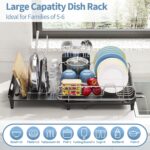 Deluxe kitchen dish rack