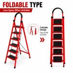 6 Step Steel Foldable Ladder for Kitchen, Bedroom, and Living Room - Image 5