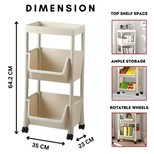 PLASTIC BUCKET TYPE CART