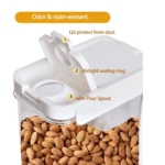 airtight food container, food storage container, 1100ml container, 1800ml container, 2300ml container, premium ABS plastic container, heavy-duty food container, dual opener container, food-grade storage, durable kitchen container, multi-size food container, airtight plastic container, leak-proof food storage.