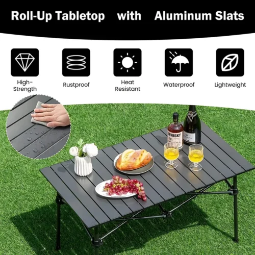 foldable table, outdoor camping table, folding camping table with carrying bag, BBQ table, portable restaurant table, garden folding table, aluminum alloy frame table, outdoor BBQ table, camping tables, portable outdoor table, foldable garden table, outdoor party table, lightweight folding table, foldable tables for camping, folding BBQ table