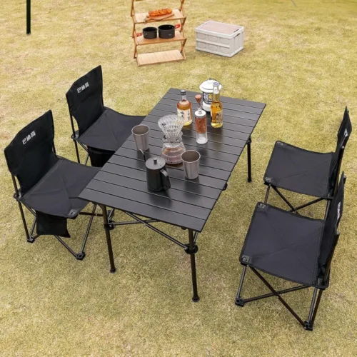 foldable table, outdoor camping table, folding camping table with carrying bag, BBQ table, portable restaurant table, garden folding table, aluminum alloy frame table, outdoor BBQ table, camping tables, portable outdoor table, foldable garden table, outdoor party table, lightweight folding table, foldable tables for camping, folding BBQ table