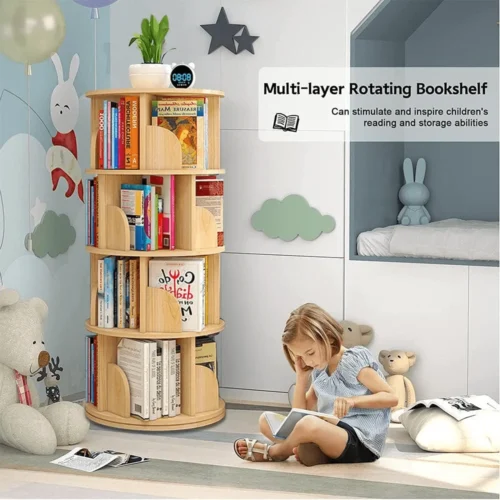 rotatable bookshelf in Sri Lanka, revolving bookshelf in Colombo, 360° rotating book rack, children’s bookcase Sri Lanka, book organizer rack, modern bookshelf for homes, affordable book racks in Sri Lanka, buy bookshelf online Sri Lanka, revolving book rack for offices, Racks.lk bookshelves